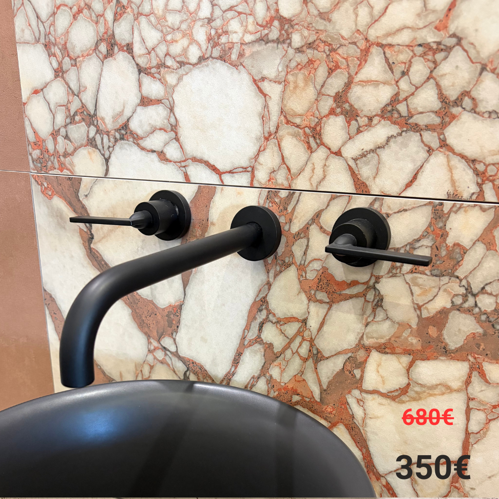 MODERN BLACK μπαταρια νιπτηρος