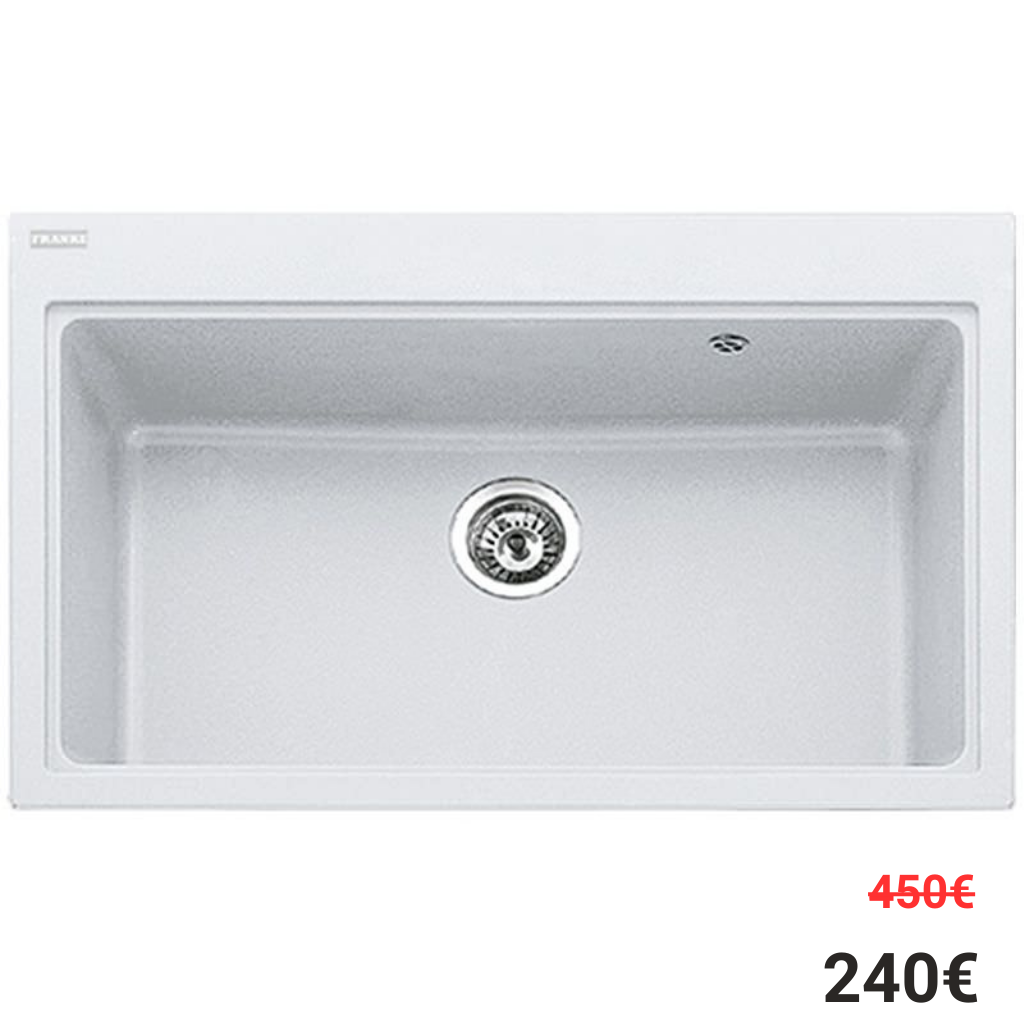 FRANKE νεροχυτης KSGL PLATINUM 80X52 cm